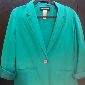 Turquoise blazer